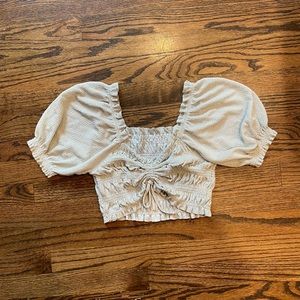 Cute shimmery top